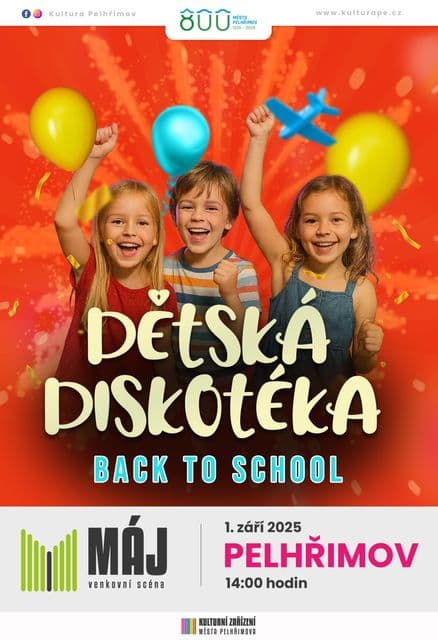 Dětská diskotéka ,, BACK TO SCHOOL "